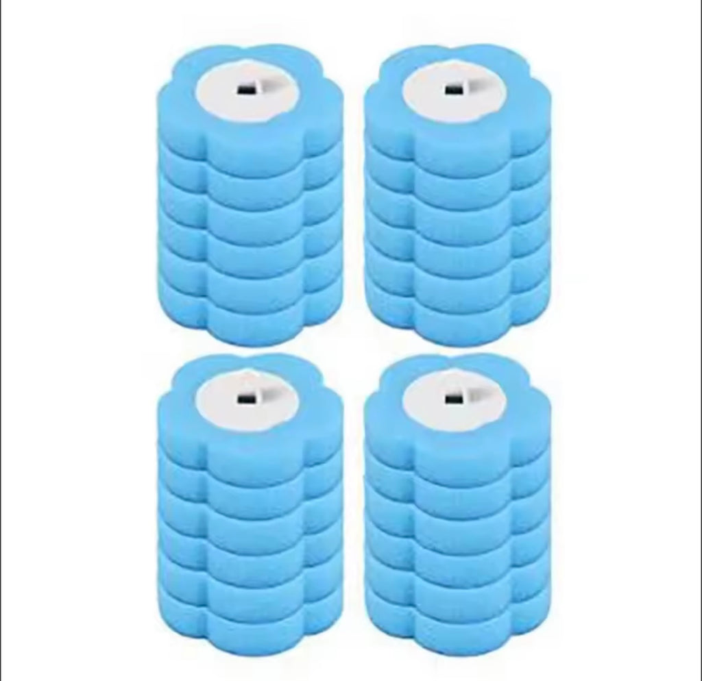 Wall-Mounted Toilet Brush & Automatic Cleaner Pod Holder Set